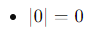 Identity Property of Absolute Value